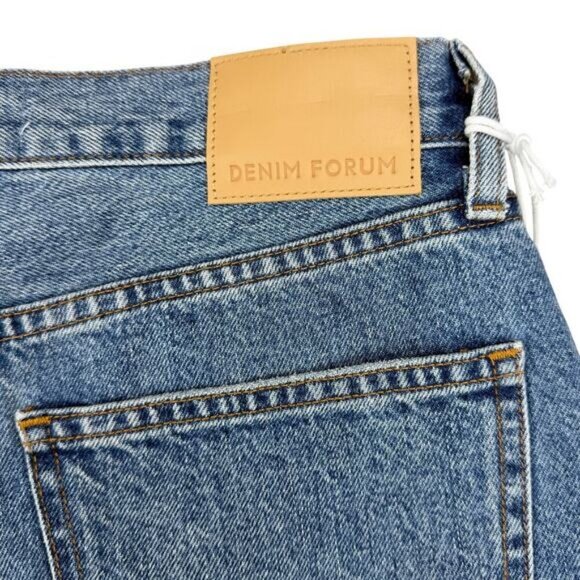 Aritzia Denim Forum The Ex-Boyfriend Hi-Rise Straight Denim Short Size 26 - Picture 10 of 10